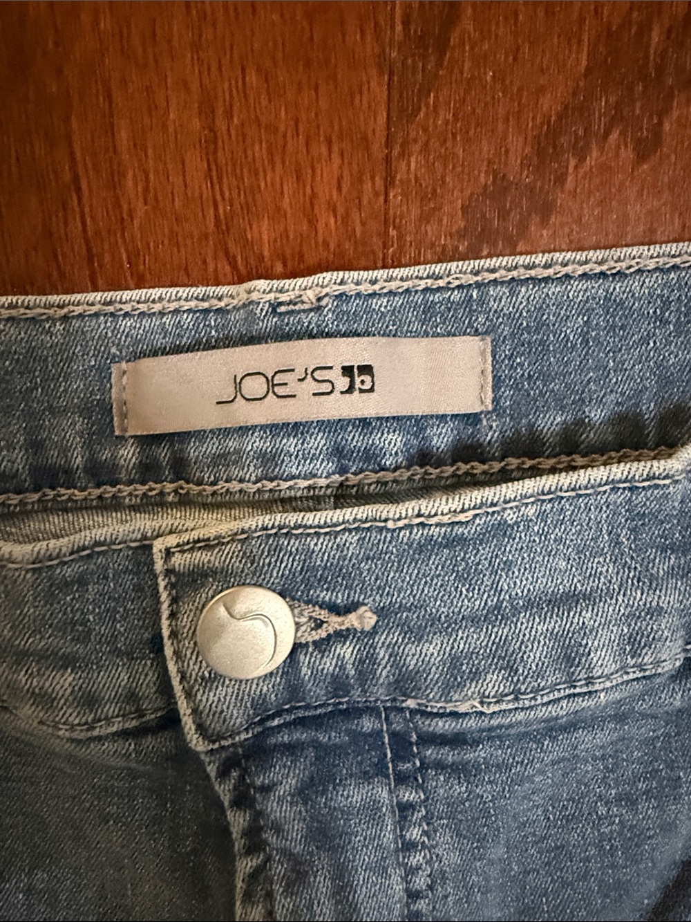 Joe's Jeans Mid-Blue Flare Leg Jeans - Picture 2 of 5